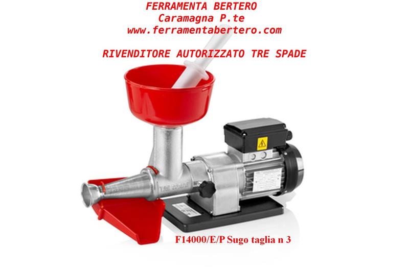 SPREMIPOMODORO TRE SPADE SUGO F14000EP
